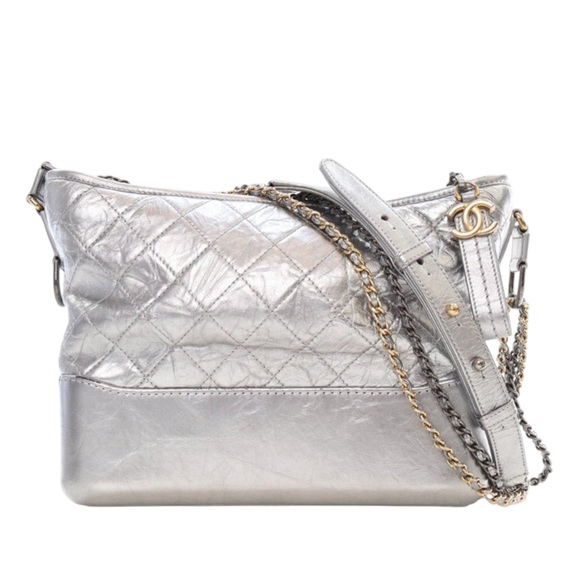 Pre-Loved Chanel Medium Metallic Aged Calfskin Gabrielle Crossbody - Picture 1 of 11